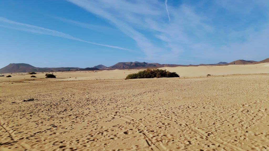 Parque Natural de Corralejo en Fuerteventura