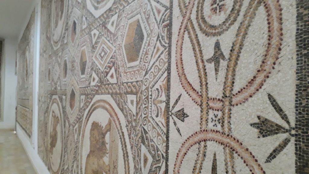 Mosaico en el Museo de El Djem