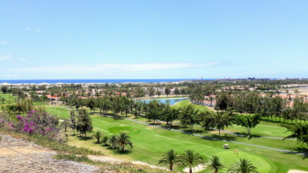 Campo de golf en Maspalomas