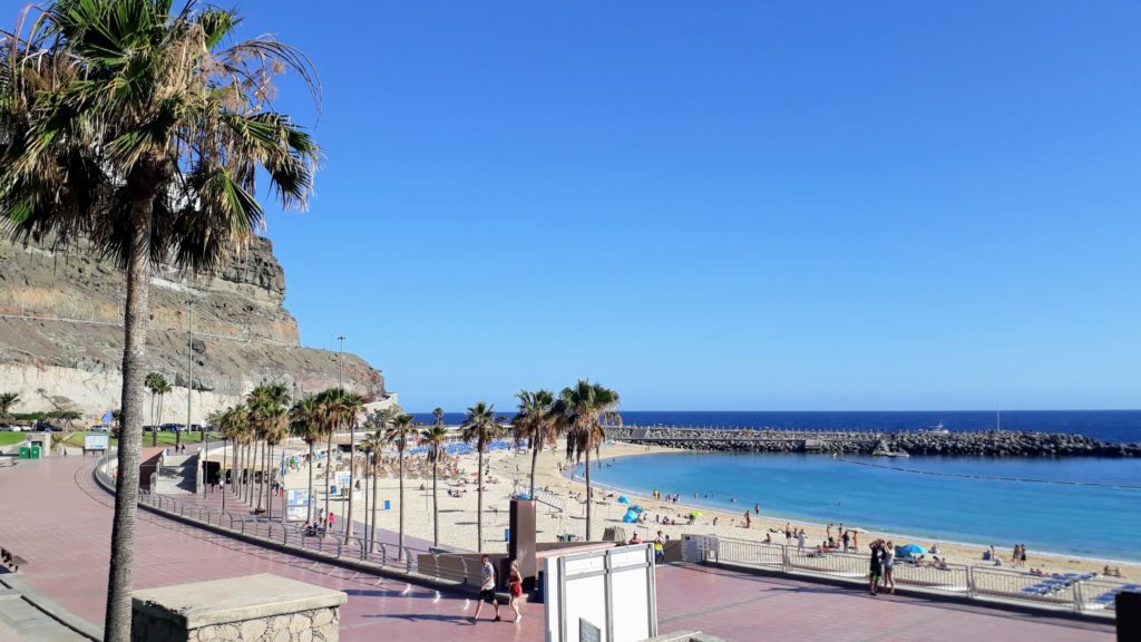 Playa de Amadores en Gran Canaria