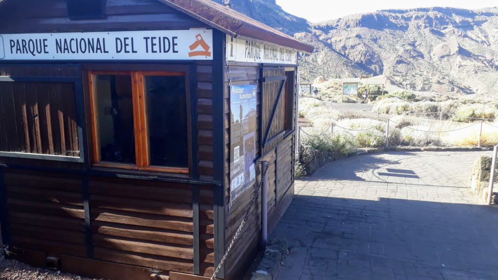 Centro de visitantes de la Cañada Blanca en el Parque Nacional del Teide en Tenerife