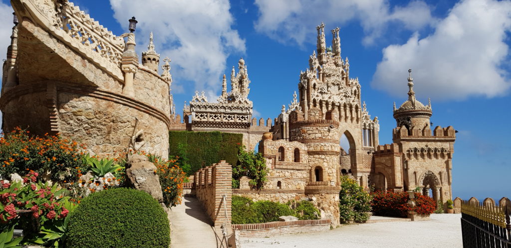 Castillo Monumento Colomares en Benalmádena