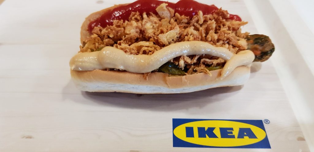 Perrito caliente vegano de IKEA